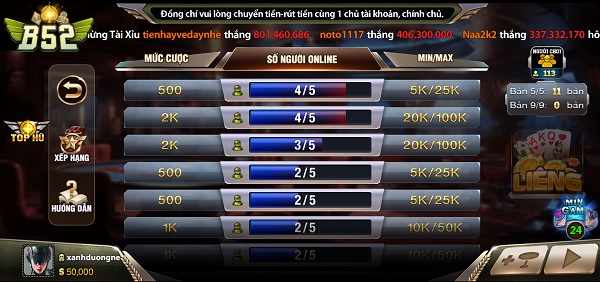 Cách so bài trong bài Liêng